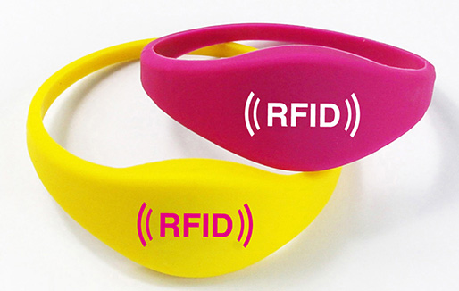 Регулируемый браслет Mifare RFID